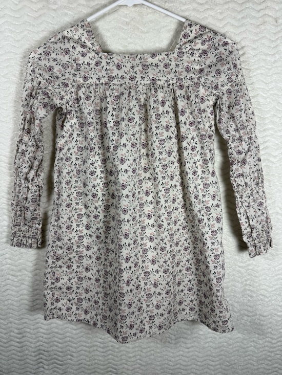 GAP Other - Gap kids Floral Long Sleeve Square Neck Dress - Cream with Mauve. Beautiful 😍